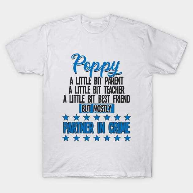 Poppy - Poppy Partner In Crime T-Shirt by Kudostees